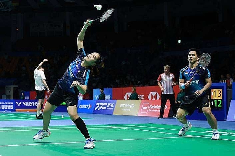 Lolos Dramatis! Amri/Nita Amankan Tempat di Semifinal Korea Open 2025