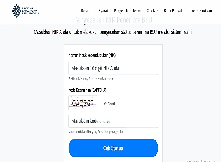 Panduan Lengkap: Link Cek Penerima BSU Rp600.000 Bulan September 2025