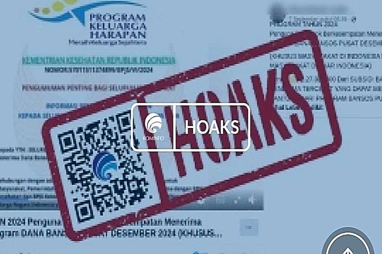 Awas Hoaks! Pendaftaran Bansos PKH Melalui Tautan Kominfo Ternyata Palsu