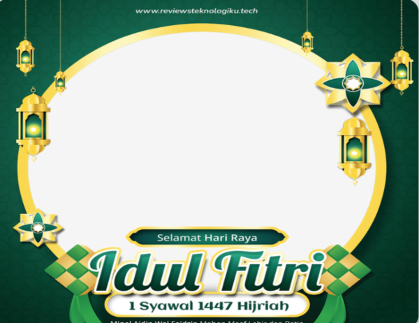 Link Download Twibbon Idul Fitri 2026 & Lebaran 1447 H Terbaru, Gratis dan Keren!